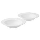 Boutique Swept Wide-Rimmed 28-oz Serving Bowls, 2-pack
