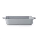 Modern Ash Stoneware 4-quart Baker