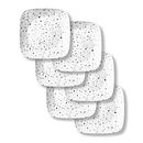 Terrazzo Rosa Square 10.5” Dinner Plates, 6-pack