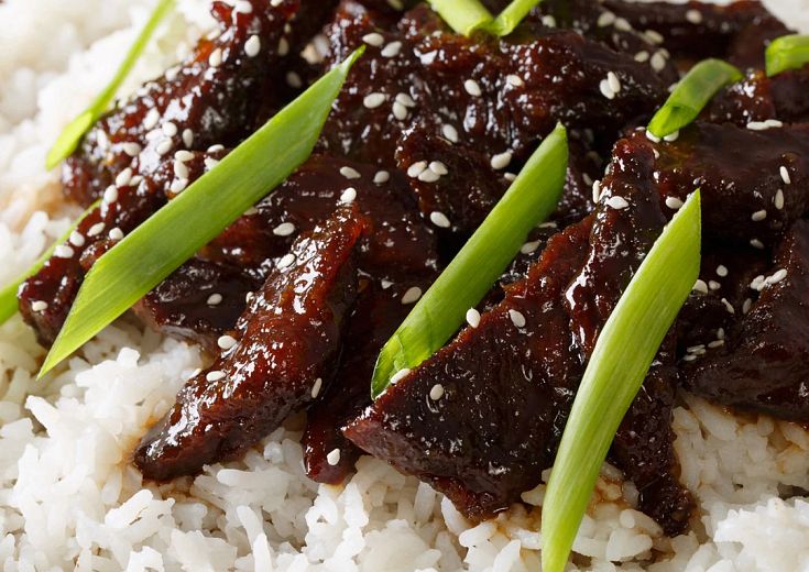 Mongolian Beef and Rice