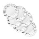 Stone Grey 11” Dinner Plates, 6-pack