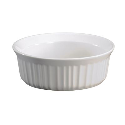 Corningware French White, round & Oval Casserole Dish Set, 8 Piece
