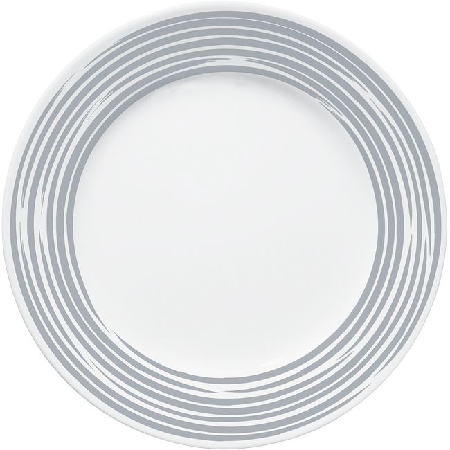 Brushed Silver 16-piece Dinnerware Set, Service for 4