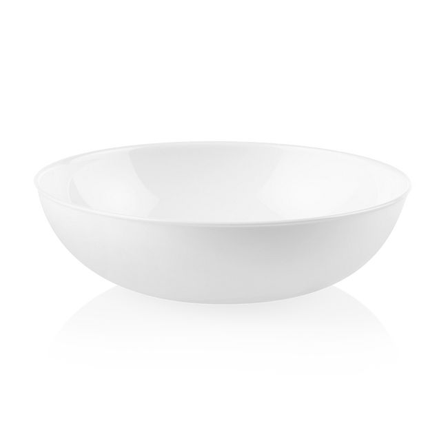 Winter Frost White 46-ounce Meal Bowl