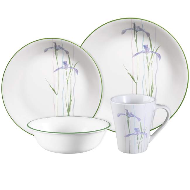 Impressions Shadow Iris 16-pc Dinnerware Set