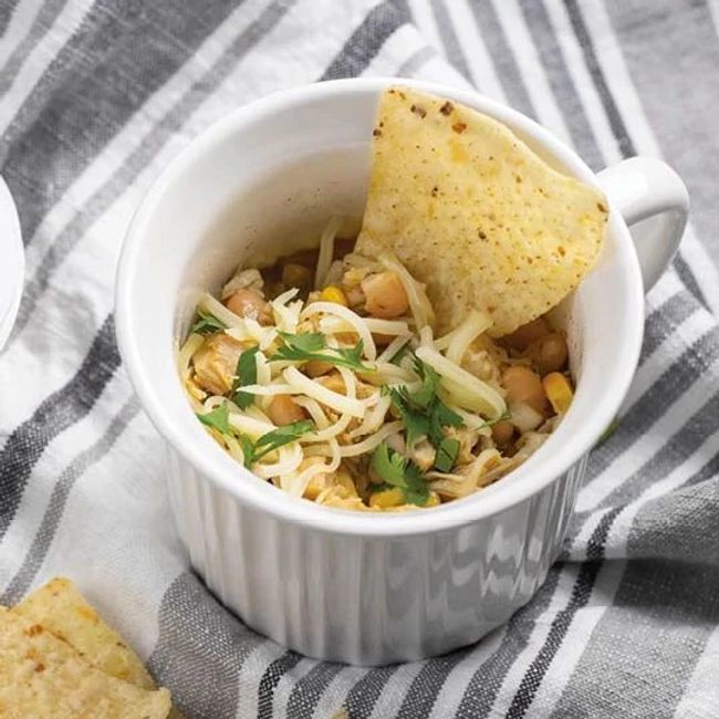 20-ounce Gray Meal Mug™ with Vented Lid