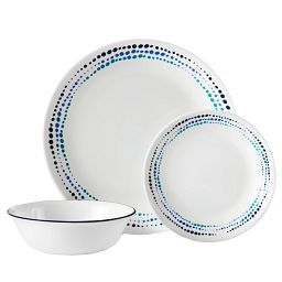 Ocean Blues 12-piece Dinnerware Set