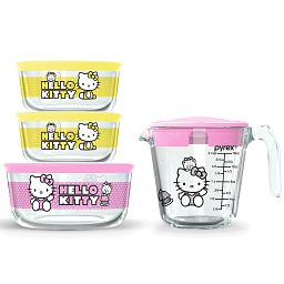 Hello Kitty 8-piece Prep & Store Set