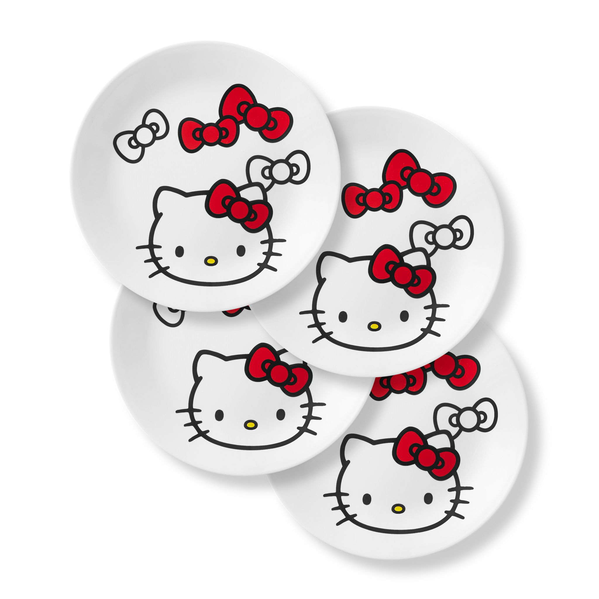 Hello Kitty® 8.5" Salad Plates, 4pack Pyrex