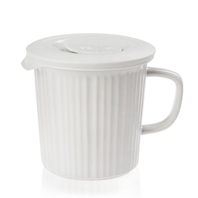 Powder 24-ounce Meal Mug™ with White Lid