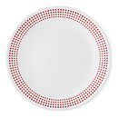 Livingware Bayside Dots 8.5" Plate, Red