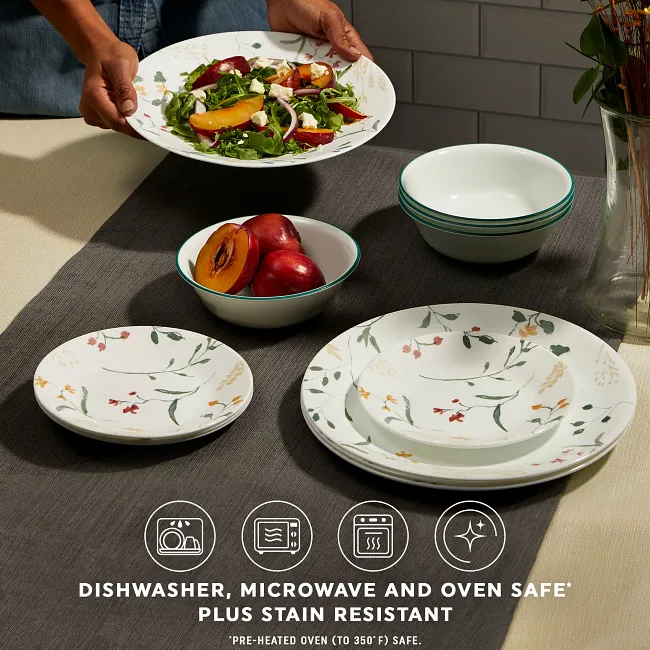 Wildflower corelle dishes shop