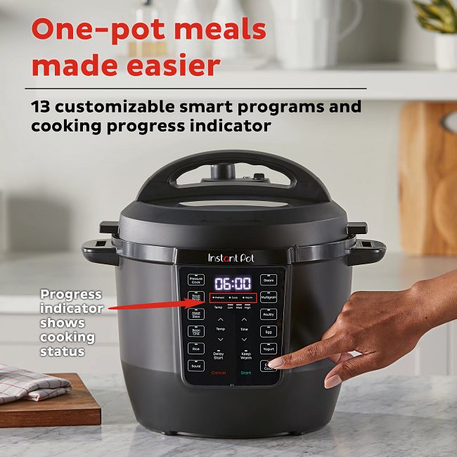 Electric Pressure Cooker: 6 Quart 9-in-1 Multi-Functional Built-in 11  Presets Programs Pressure Pot, Multi Cooker, Slow Cooker, Rice Cooker,  Steamer