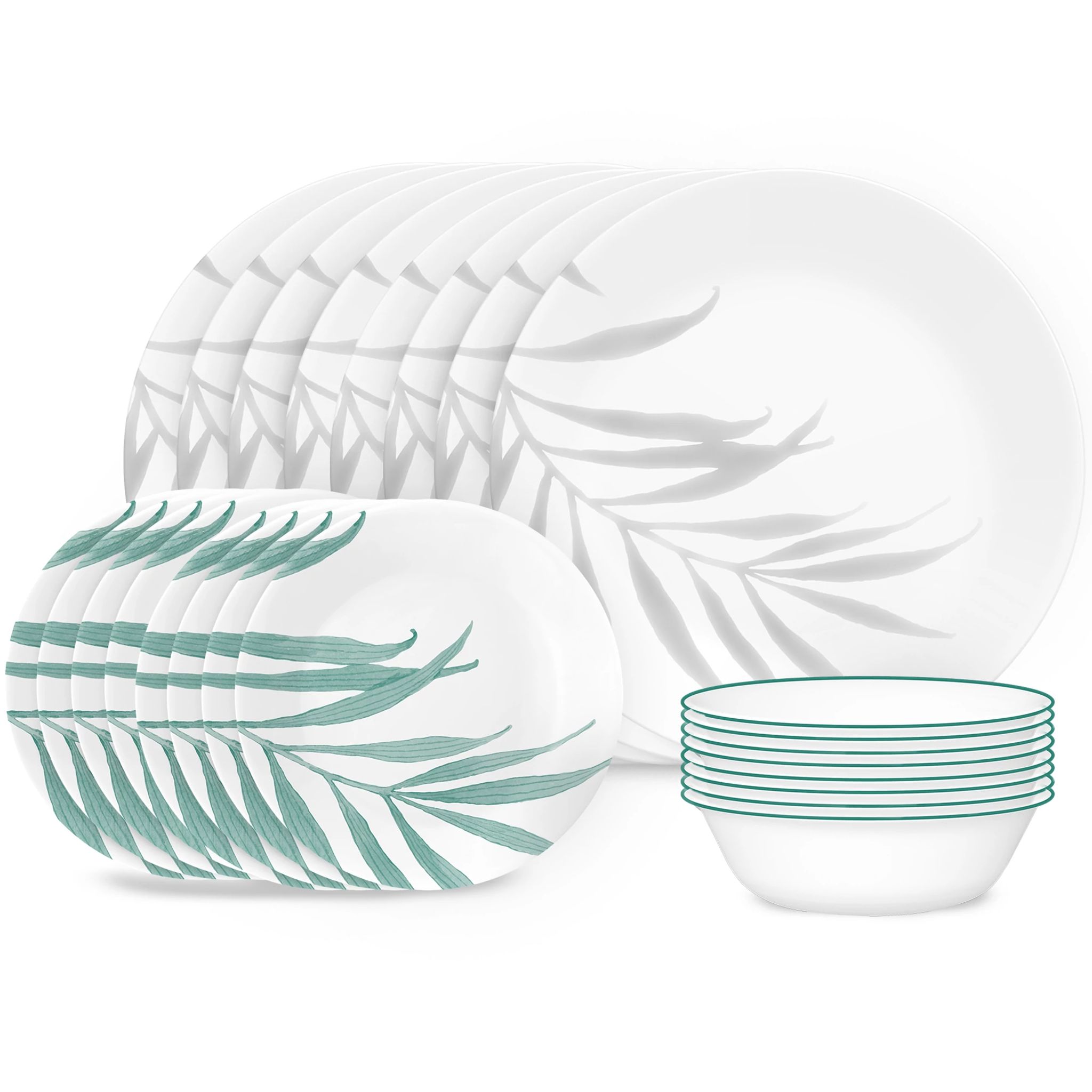 Solar Print 18-piece Dinnerware Set, Service for 6, EXCLUSIVE