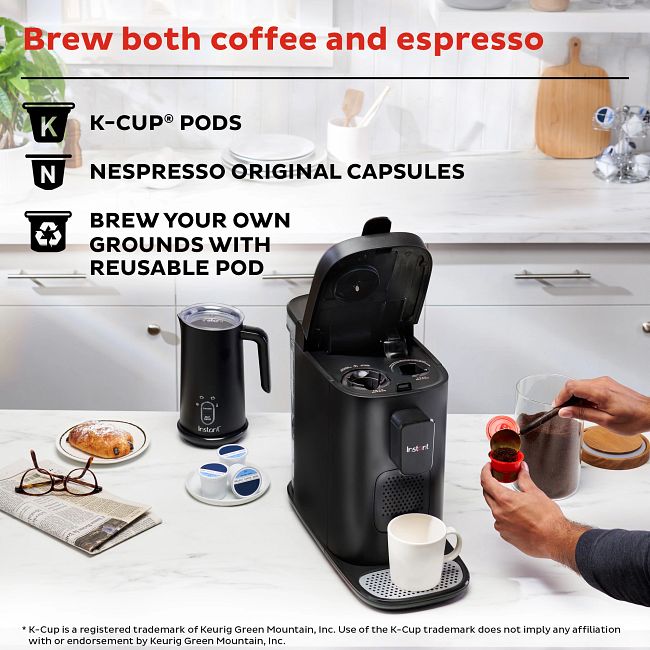 Bella Pro Series Combo 19-Bar Espresso and 10-Cup Drip Coffee Maker