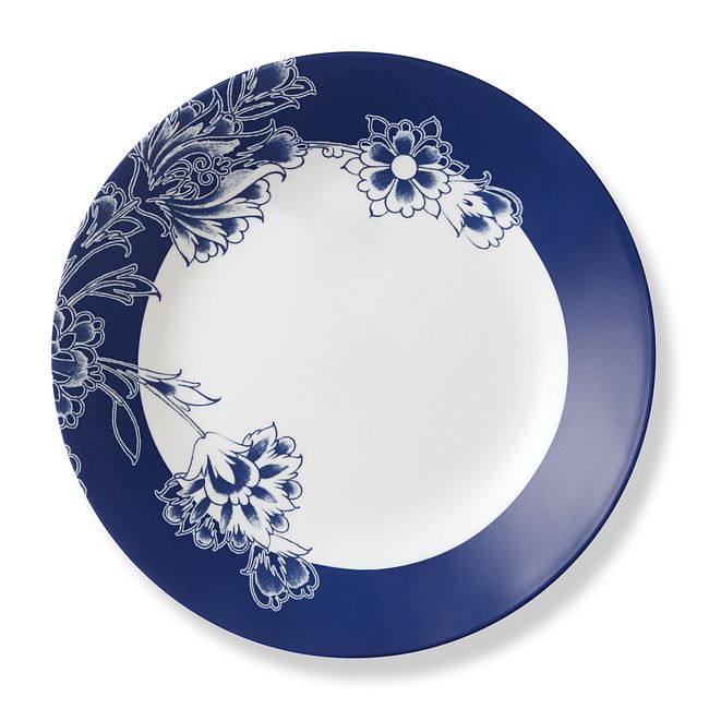 Indigo Blooms 16-piece Dinnerware Set, Service for 4