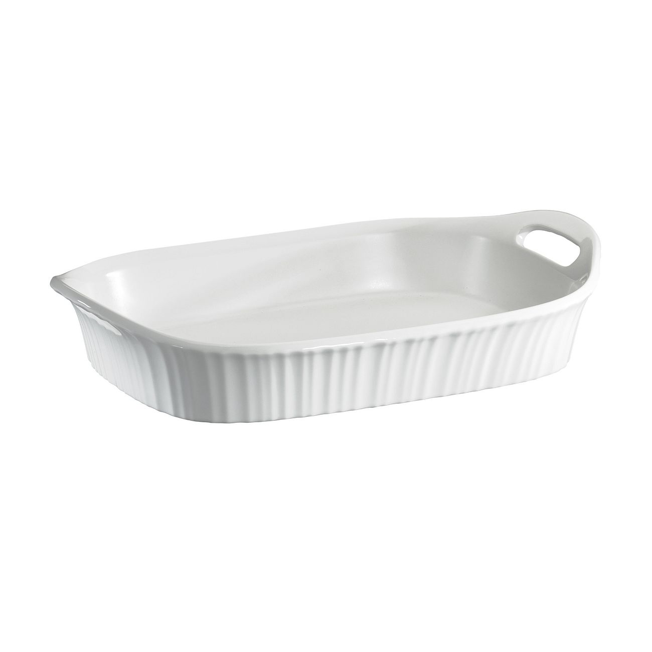 French White 3quart Casserole Dish Instant Home