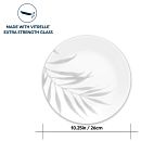 Solar Print 10.25" Dinner Plate, EXCLUSIVE