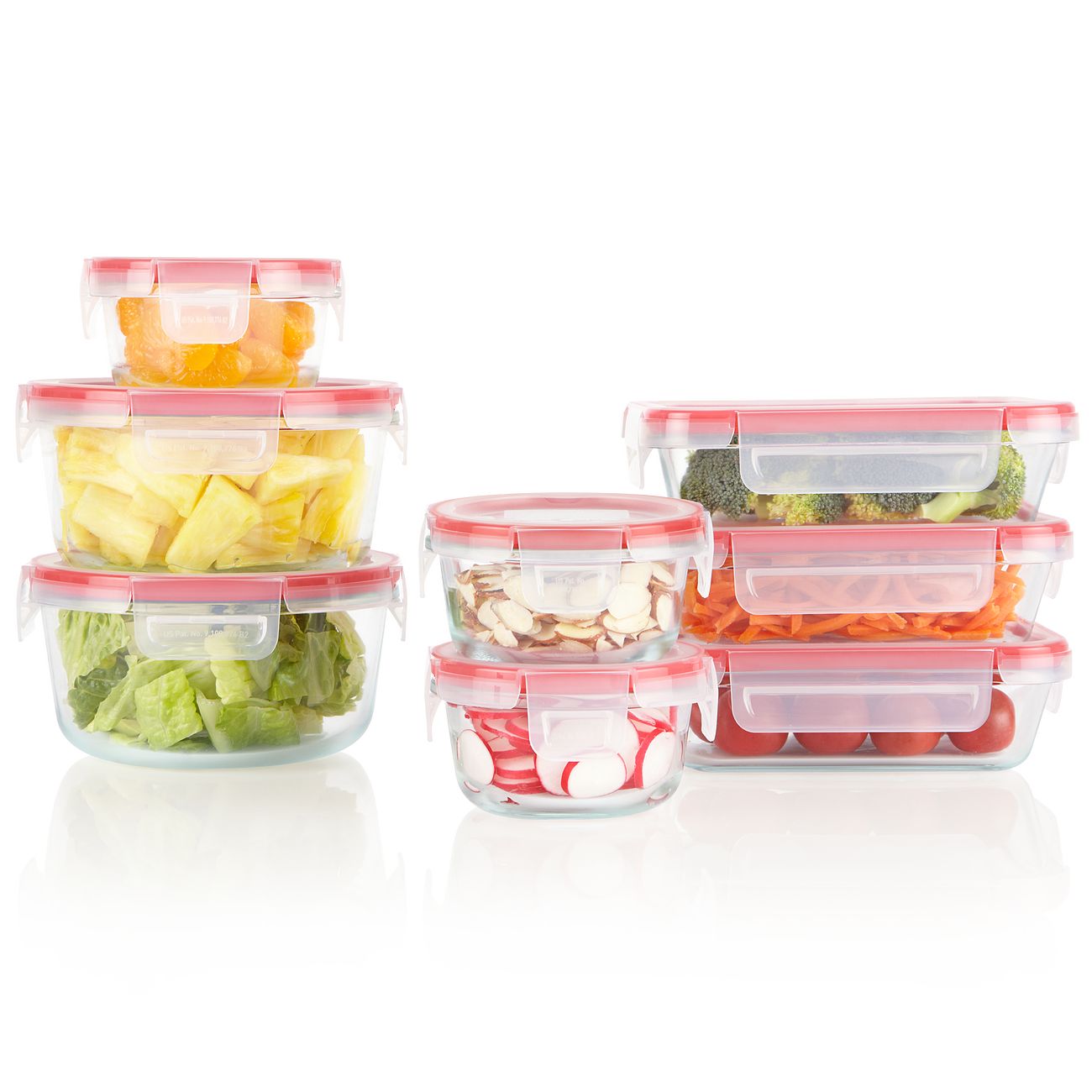 Freshlock™ 16 Piece Glass Storage Set Pyrex