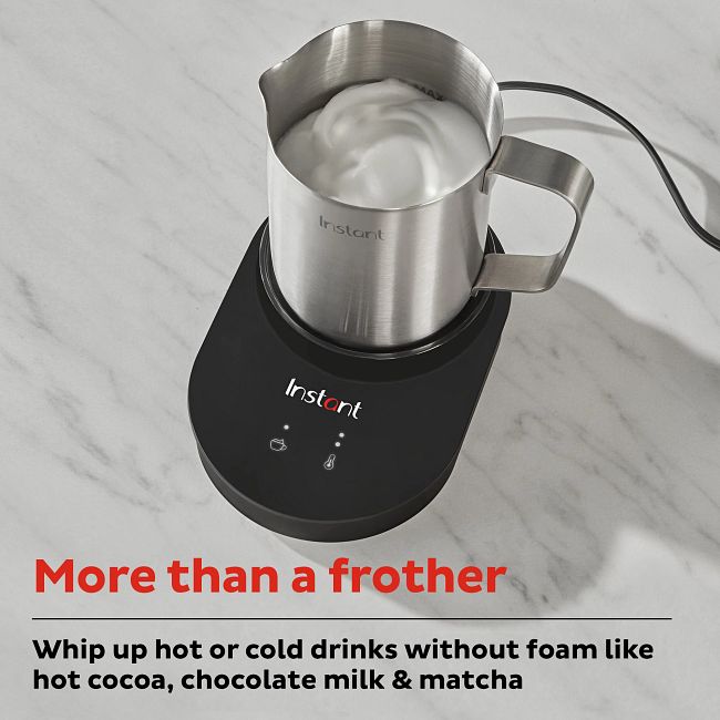 Secura Automatic Milk Frother, 4-in-1 Electric Milk Steamer, 17oz  Detachable Hot/Cold Foam Maker, Milk Warmer for Latte, Cappuccinos,  Macchiato, Hot