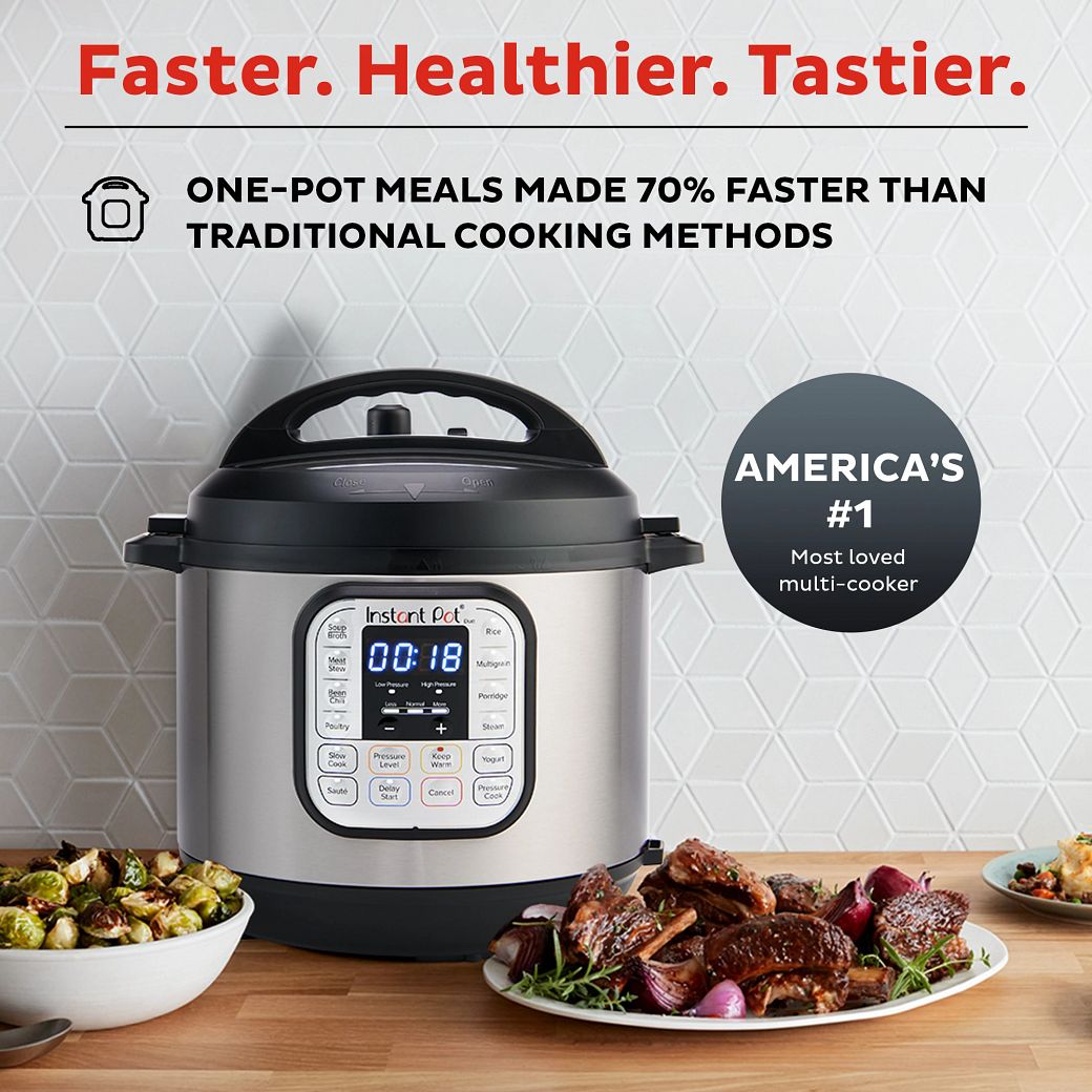 Instant Pot® Duo™ 6quart MultiUse Pressure Cooker, V5 Instant Home