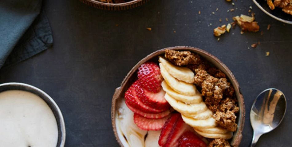 Fruity Quinoa & Granola Bowls
