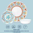 Global Collection Terracotta Dreams 18-piece Dinnerware Set, Service for 6