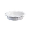 French White 5.25" Mini Scalloped Pie Plate
