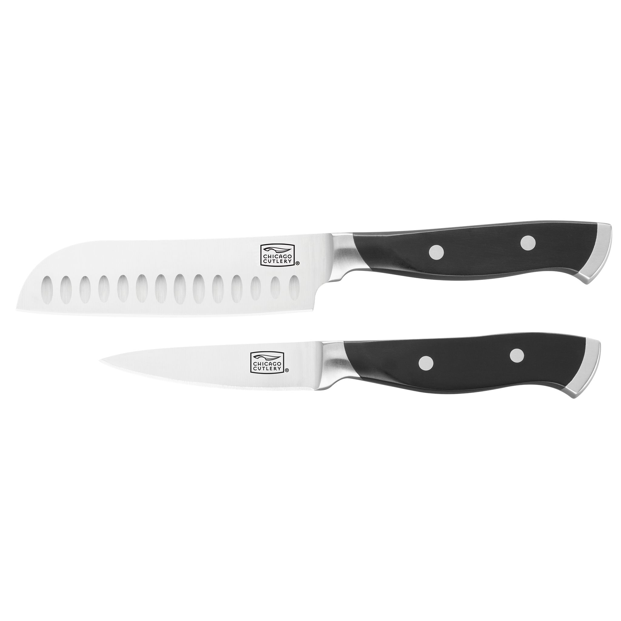 Chicago Cutlery Armitage Kitchen Knife Set Black - Blade HQ