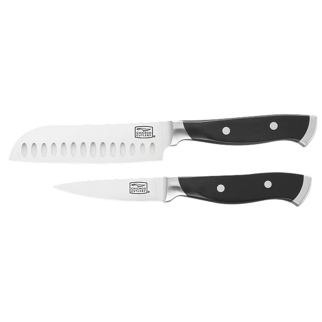 Chicago Cutlery 2-Pc. Partoku/Santoku Knife Set