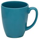 Livingware™ 11-oz Stoneware Mug, Teal