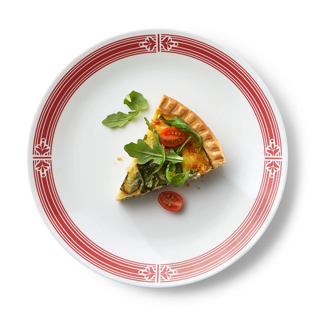Prairie Garden Red 10.25" Dinner Plate