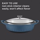 French Navy QuickHeat 4-quart Braiser with Lid