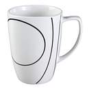 Square Simple Lines 16-pc Dinnerware Set w/ Bonus Bowls