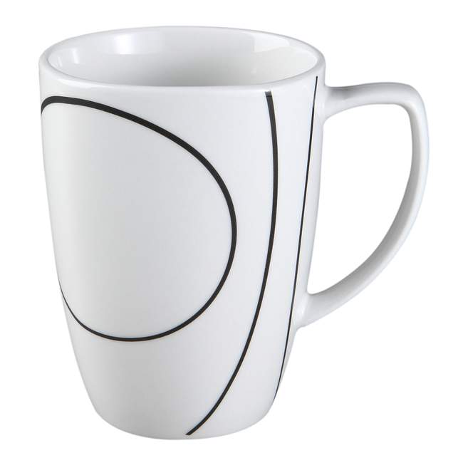 Square Simple Lines 16-pc Dinnerware Set w/ Bonus Bowls