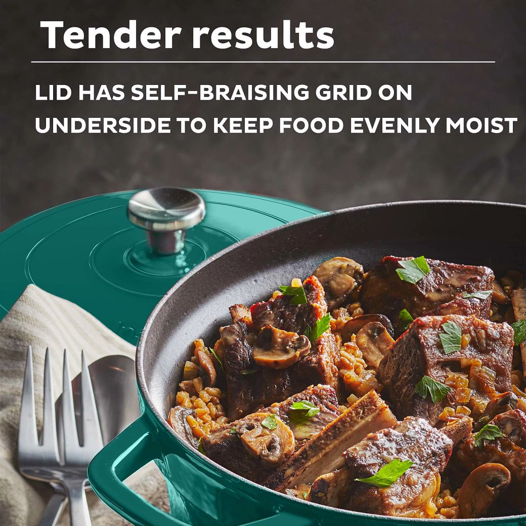 Instant™ Precision 6quart Dutch Oven, Green Lid Instant Home