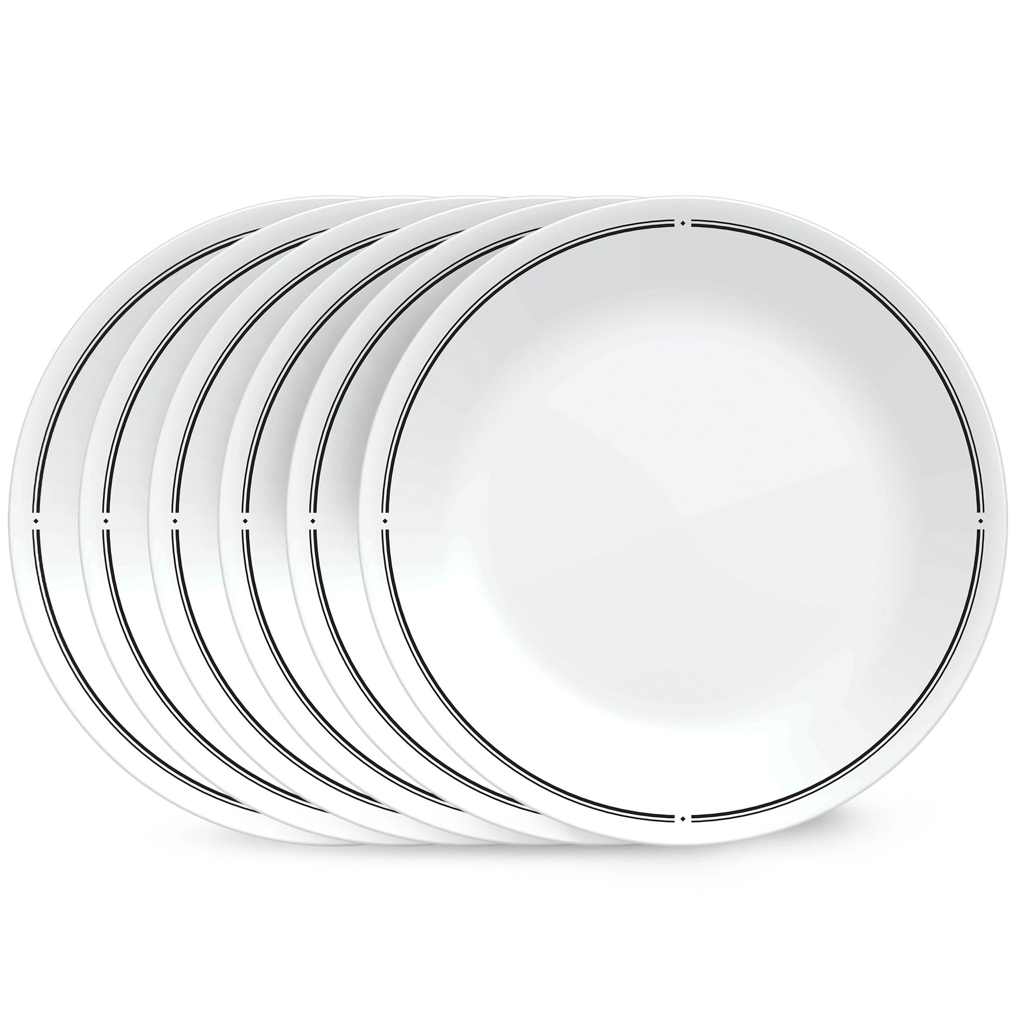Brasserie 8 5 Salad Plates 6 pack Corelle