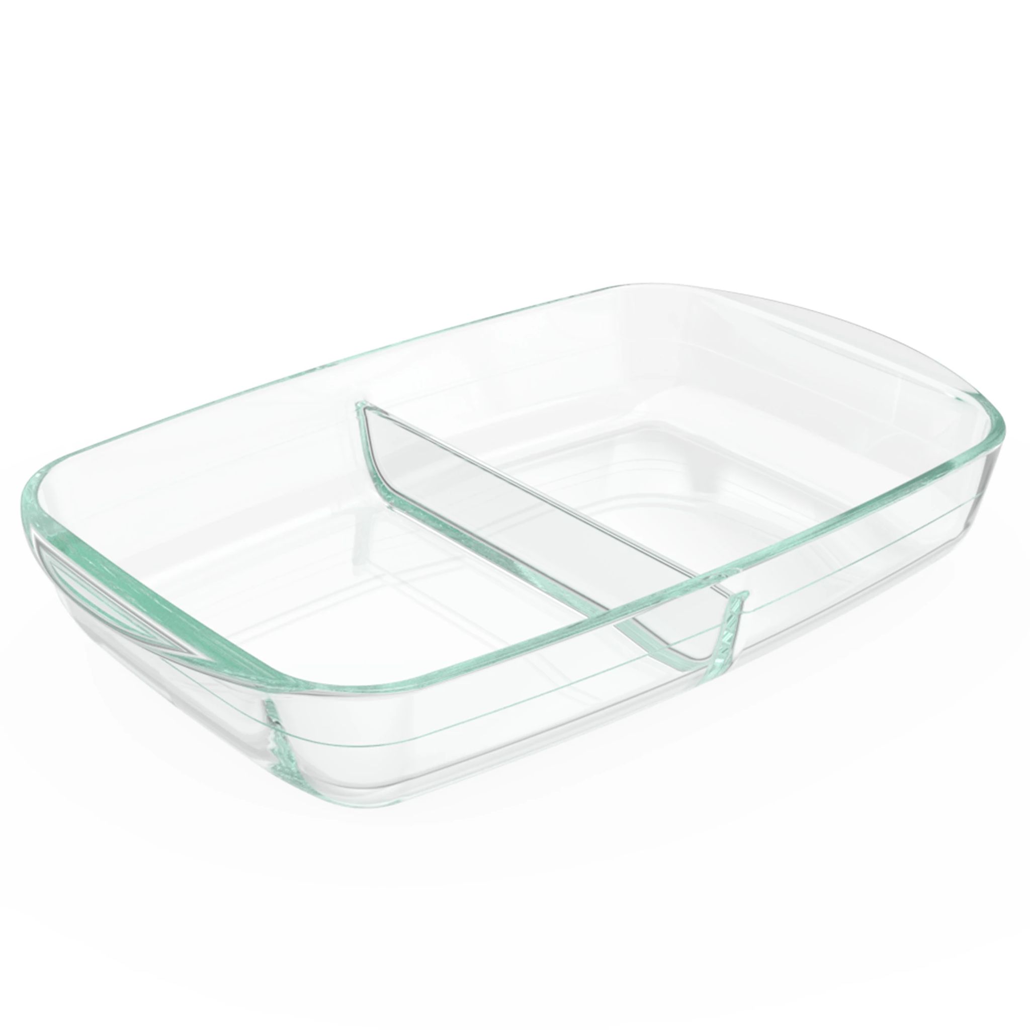 Divided Microwave Plates with Lids - Set of 4