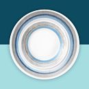 Elemental Dawn 18-piece Dinnerware Set, Service for 6