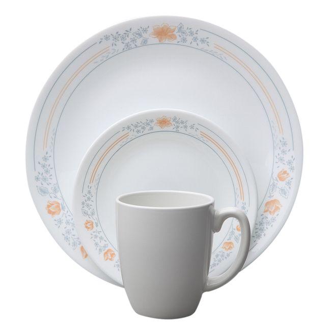 Apricot Grove 16-piece Dinnerware Set, Service for 4