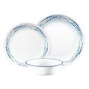 Ocean Blues 12-piece Dinnerware Set, Service for 4