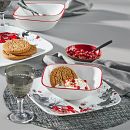 Chelsea Rose 16-piece Dinnerware Set, Service for 4