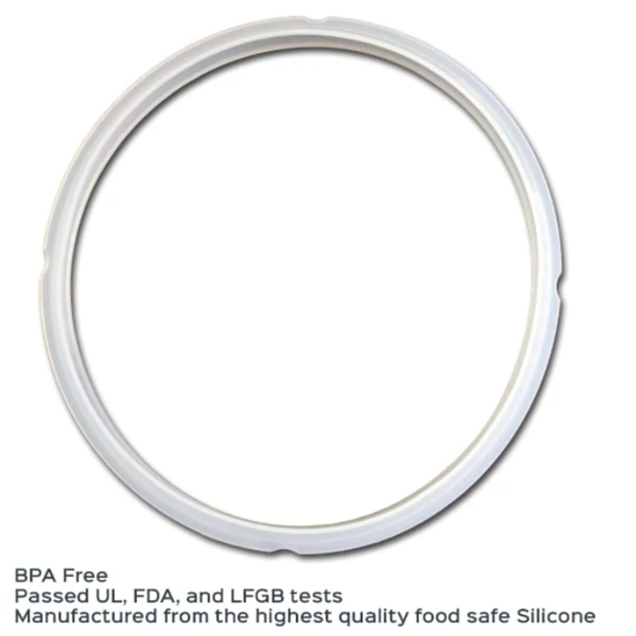 fivekim Silicone Sealing Ring 6,8 Quart pour Instant Pot Électrique Autocuiseur Autocuiseur Joint Rouge 