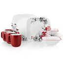 Chelsea Rose 16-piece Dinnerware Set, Service for 4