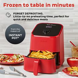 Instant™ Vortex™ Mini 2-quart Air Fryer, Red with text 4 in 1 Functionality