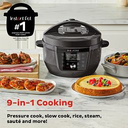 Instant Pot RIO 7.5-quart Multicooker with note Instant Pot #1 most loved multi-cooker; 9-in-1 cooking 