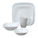 Pure White 30-piece Dinnerware Set, Service for 6
