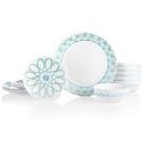 Amalfi Verde 18-piece Dinnerware Set, Service for 6