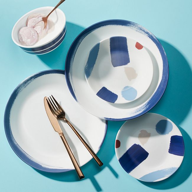 Vivid Splash 18-piece Dinnerware Set, Service for 6
