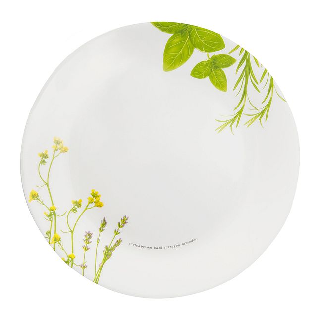 European Herbs 10.25" Dinner Plate